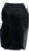 Prada Italy. Silk Blend Black Skirt from the 2000s Collection