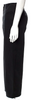 PRADA Italy. Vintage Wide Leg Black Cotton Pants