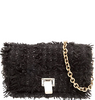 Proenza Schouler NY. Black Tweed Silver/goldplated Hardware Shoulder/Crossbody Bag