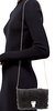 Proenza Schouler NY. Black Tweed Silver/goldplated Hardware Shoulder/Crossbody Bag