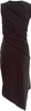 PROENZA SCHOULER NY. Black Pleats Accent Sheath Dress