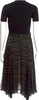 Proenza Schouler NY. Black Silk Midi Length Dress