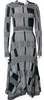 Proenza Schouler NY. Collection. Colorblock Pattern Midi Length Dress
