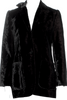 Romeo Gigli Italy. Vintage Black Rayon Blend 2000's Jacket