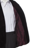 Romeo Gigli Italy. Vintage Black Rayon Blend 2000's Jacket