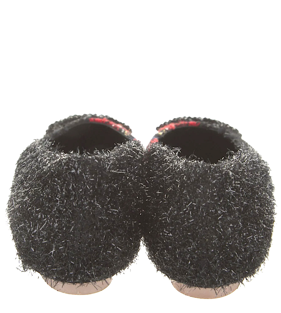 Simone Rocha UK. Tweed Printed Flats SZ 10 USA