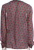 Saint Laurent Paris. 2015 SS Collection Silk Floral Print Blouse