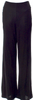 Sonia Rykiel Paris. Black Viscose Wide Leg Pants