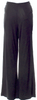 Sonia Rykiel Paris. Black Viscose Wide Leg Pants