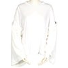 Yohji Yamamoto Japan. TAKESHI KOSAKA by Y's Pink Label White Removable Sleeves Shirt