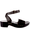 Tomas Maier (Old Bottega) Italy. Black Leather Sandals Size: 39, US 9