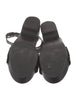 Tomas Maier (Old Bottega) Italy. Black Leather Sandals Size: 39, US 9
