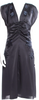 Tomas Maier (Old Bottega) Italy. Midnite Blue Polytech Midi Length Dress