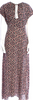 Tomas Maier (Old Bottega) Italy. Printed Silk Long Dress