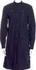 Tomas Maier (Bottega Veneta Designer) Blue Cotton Mock Neck Knee-Length Dress