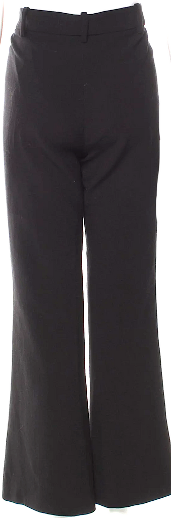 TOM FORD NY. Vintage Black Wool/Elastane Blend Wide Leg Pants