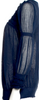 Valentino Garavani. Italy. Blue Cotton/Rayon Blend Square Neckline Three-Quarter Sleeve Blouse