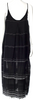 Lemlem Black Cotton Scoop Neck Long Dress