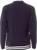 Comme des Garçons Japan. GIRL. Black Button Up Front Bomber Style Cardigan Top