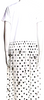 Comme des Garçons Japan. GIRL LINE. B/W Polka Dot Print Midi Length Dress