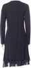 Comme des Garçons Comme des Garçons JAPAN. Blue Cotton Blend Crew Neck Knee-Length Dres