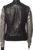 Diesel (Glenn Martens) Black Gold Lambskin Leather Moto Style Jacket