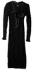 DOLCE&GABBANA ITALY. D&G Vintage 2000S Collection Black Midi Length Dress