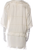 ÉTOILE ISABEL MARANT Paris. Cream Crochet Oversized Mini Dress