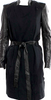 Helmut Lang NYC. Cotton/Wool/Leather Blend Belted Trench Coat