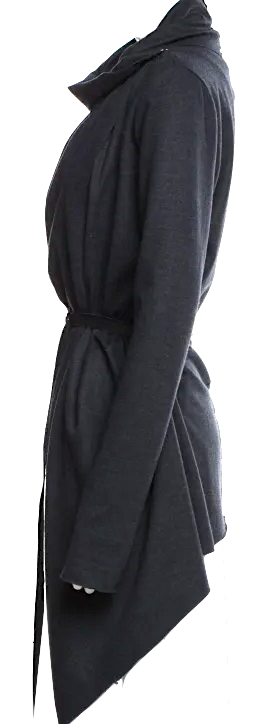 Helmut Lang NY. Midnite Navy Wool Trench Coat