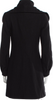 Mackage Quebec. Black Wool Faux Fur Coat.   MANY MORE FURS AND FAUX FUR IN STORE NOW