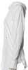 Hommegirls White Cotton Long Sleeve Button-Up Top/Tunic