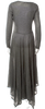 Ivan Grundahl Copenhagen. Grey Viscose/Wool/Poly Blend Long Sleeve Dress