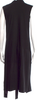 IVAN GRUNDAHL Copenhagen.Black Cotton/Spandex Cowl Neck Midi Length Dress