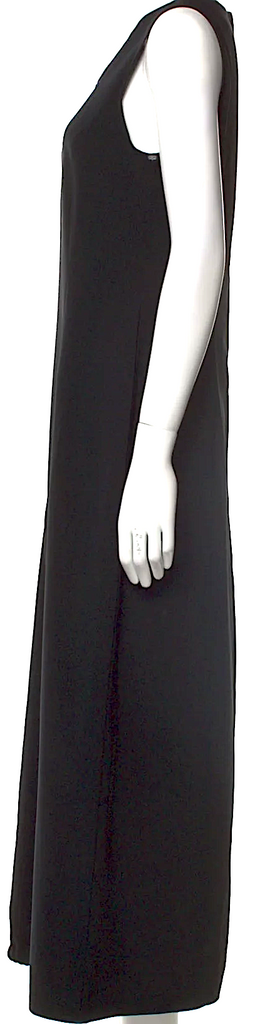 Ivan Grundahl Copenhagen. Black Scoop Neck Long Dress