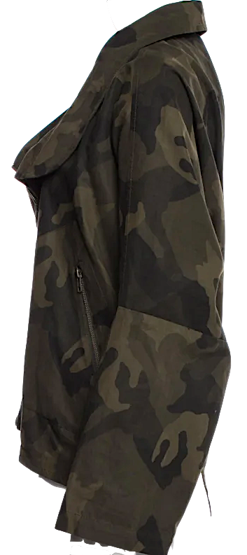 Ivan Grundahl Copenhagen. Abstract Camouflage Style Print Jacket