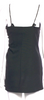 JACQUEMUS PARIS. Black Viscose Blend Pleated Accent Mini Dress