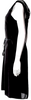 Maison Margiela Paris. MM6  Black V-Neck Knee-Length Dress