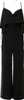 Maison Margiela MM6 Paris. Black Viscose Blend Cowl Neck Jumpsuit