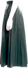 Maison Margiela PARIS. MM6. Viscose/Polyurethane Pleated Accents Midi Length Skirt
