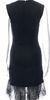 ALEXANDER MCQUEEN UK.  McQ. Black Crew Neck Mini Dress