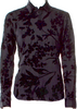noir kei ninomiya  (Comme des Garcons Japan) 2016 Collection Cotton Floral Print Button-Up Top