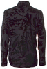 noir kei ninomiya  (Comme des Garcons Japan) 2016 Collection Cotton Floral Print Button-Up Top