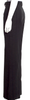 Nostrasantissima Italy. Black Cotton/Linen/Viscose Blend Wide Leg Pants