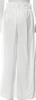 POSSE White Linen Wide Leg Pants