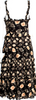 Ulla Johnson NY Cotton Blend Floral Print Ruffle/Pleats Embellishment Midi Length Dress