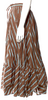 United Arrows Japan. Cotton Blend Striped Midi Length Skirt