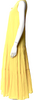 United Arrows  Japan. Sunflower Yellow Cotton Blend V-Neck Long Dress
