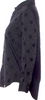 COMME des GARÇONS JAPAN. TRICOT. Black Printed Long Sleeve Button-Up Top