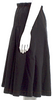 COMME des GARÇONS JAPAN. TRICOT. Vintage 2011 Collection Black Cotton Knee-Length Skirt